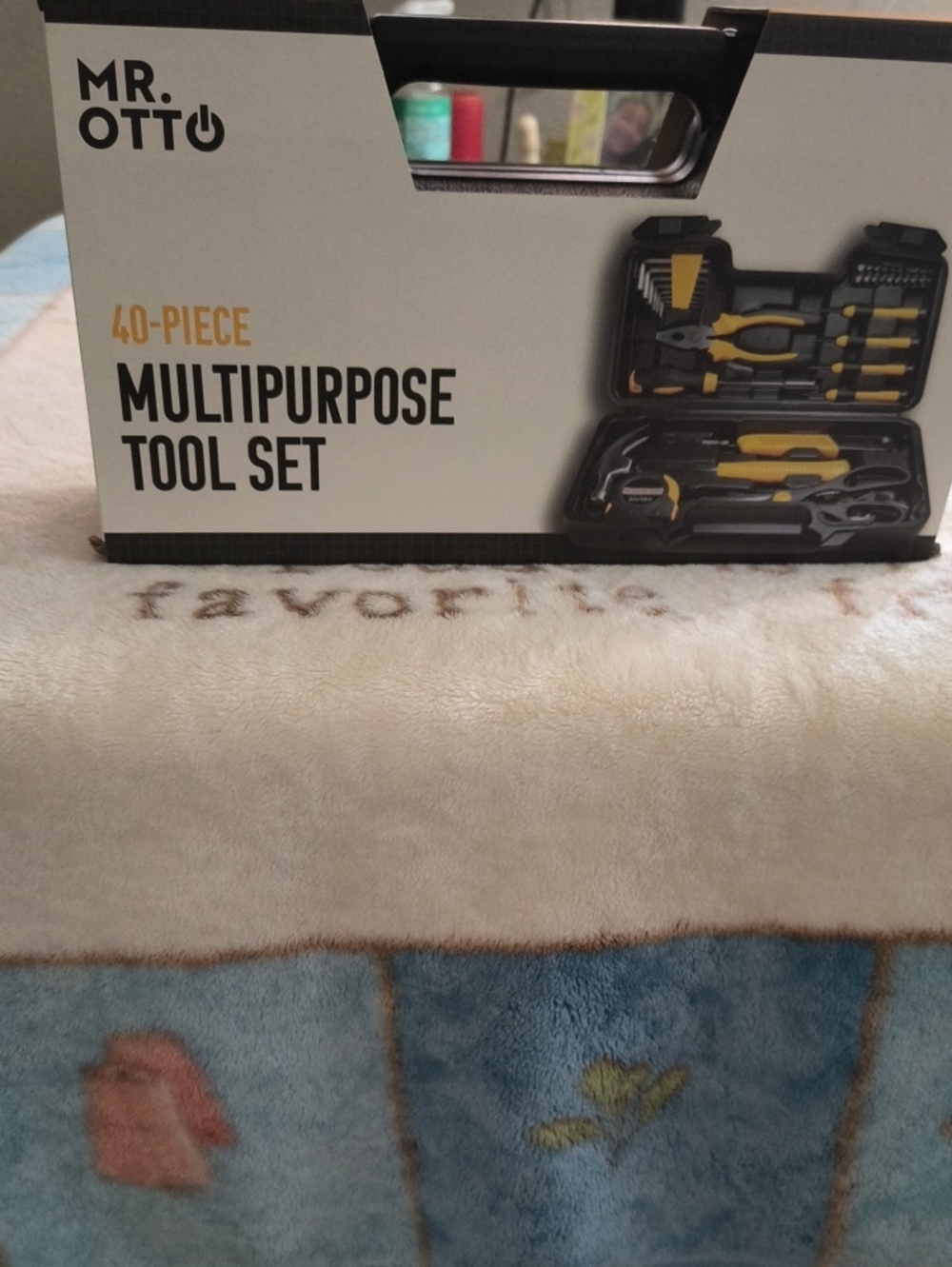 40-Piece Multipurpose Tool Set - Black & Yellow